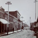 Calle Hidalgo ( Por el Fotógrafo A. W. Lohn )