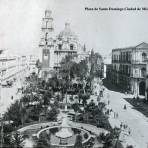 La Plaza de Santo Domingo  por el Fotógrafo Abel Briquet.