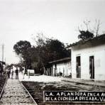 La Aplanadora en La antigua calle de La Cuchilla.