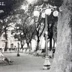 Parque Juarez ( Circulada el 19 de Mayo de 1926 ).