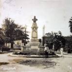 Jardin Juarez ( Circulada el 22 de Junio de 1922 ).