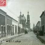 Calle de Lagos ( Circulada el 27 de Mayo de 1909 ).