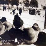 Felicistas en La Ciudadela divididos por La Calle de Tres Guerras durante La Decena Trágica Febrero de (1913)