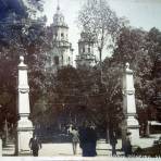 Jardin Principal ( Circulada el 10 de Diciembre de 1909 ).