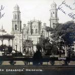 Plaza Zaragoza ( Circulada el 27 de Enero de 1913 ).