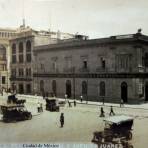 La Avenida Juarez por el Fotógrafo Fernando Kososky. ( Circulada el 10 de Junio de 1911).