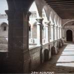 Convento de Acolman Por el Fotógrafo Hugo Brehme.