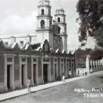 Palacio Federal y catedral ( Circulada el 23 de Marzo de 1938 ).