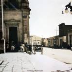 Escena callejera  de Morelia Michoacán.