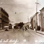 Aspecto de La Calle Hidalgo La Piedad, Michoacán .