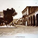 Portal Y plaza principal La Piedad, Michoacán.