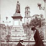 Jardín de San Fernando, Parroquia de San Fernando y estatua de Vicente Guerrero