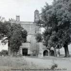 Monasterio de San Francisco cerca de Cholula, por el fotógrafo T. Enami, de Yokohama, Japón (1934)