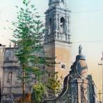 Iglesia de San Hipolito, por el fotógrafo T. Enami, de Yokohama, Japón (1934)