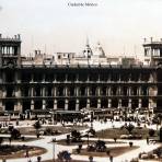 Palacio Municipal Ciudad de México. ( Circulada el 27 de Enero de 1933 ).