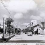 Avenida Independencia y Parque Juarez. ( Circulada el 23 de Enero de 1940 ).