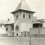 Casa del Sr. Abaunza, desctruida por el bombardeo estadounidense en la invasión de 1914