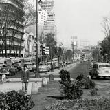 Paseo de la Reforma, desde el Monumento a Colón