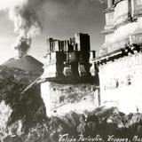 Volcán Paricutín y ruinas del templo