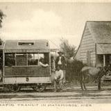 Tranvía de mulas Matamoros y Santa Cruz