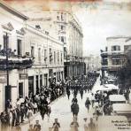 Desfile del 13 batallon del ejercito Mexicano 5 de Mayo de 1923 Monterrey, Nuevo León