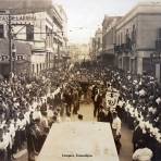 Un funeral de algun personaje Tampico, Tamaulipas.