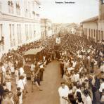 Un funeral de algun personaje Tampico, Tamaulipas.