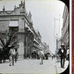 Calle de San Francisco Hoy Calle Madero Ciudad de México  por el fotografo William H. Rau..