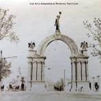 Arco de La Independencia Monterrey, Nuevo León ( Circulada el 12 de ASeptiembre de 1923 ).