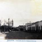 Calzada de La Independencia. ( Circulada el 3 de Enero de 1921 ).