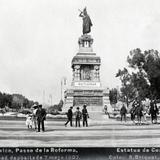 Paseo de la Reforma y Monumento a Cuauhtémoc