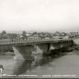 Puente internacional y Río Bravo