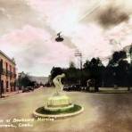 Estatua en el boulevard Morelos. ( Circulada el 19 de Noviembre  de 1936 ).