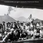 Excursionistas del IMSS y de La industria cinematografica al Volcan Paricutín, Michoacán - Paricutín, Michoacán