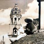 Campanero de La Iglesia de Cholula. ( Circulada el 21 de Noviembre de 1935 ).