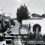 Calle Juarez y portal Nieto.