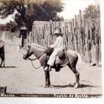 Alrededores de Mexico el pueblo de Ayotla por el Fotógrafo Abel Briquet.