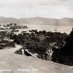 Vista  parcial. ( Circulada el 23 de Mayo de 1935 ). - Acapulco, Guerrero