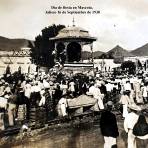 Dia de Fiesta 16 de Septiembre en La Plaza de Armas 1938.