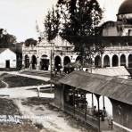 Teatro Juarez desde el Palacio Municipal.