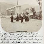 Cerca de la estacion del ferrocarril ( Circulada el 22 de Junio de 1908 ).