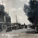 Avenida Independencia. ( Circulada el 12 de Abril de 1929 ).
