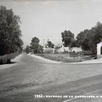 Entrada de la carretera.