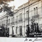 Hotel Palmera. ( Circulada el 30 de Junio de 1909 ).