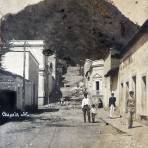 Escena callejera ( Circulada el 22 de marzo de 1908 ).