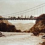 Puente colgante en La barranca de Oblatos.