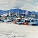 El muelle de Acapulco, Guerrero 1967.