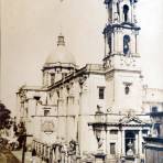 Iglesia del Carmen  ( Circulada el 15 de Junioo de 1909 ).