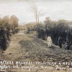 Construccion de la Carretera Nacional entre Teziutlán, Puebla a Nautla Veracruz autor del proyecto Moises Posos Tapia.