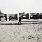 Puente de la Laja. ( Circulada el 23 de Junio de 1909 ).